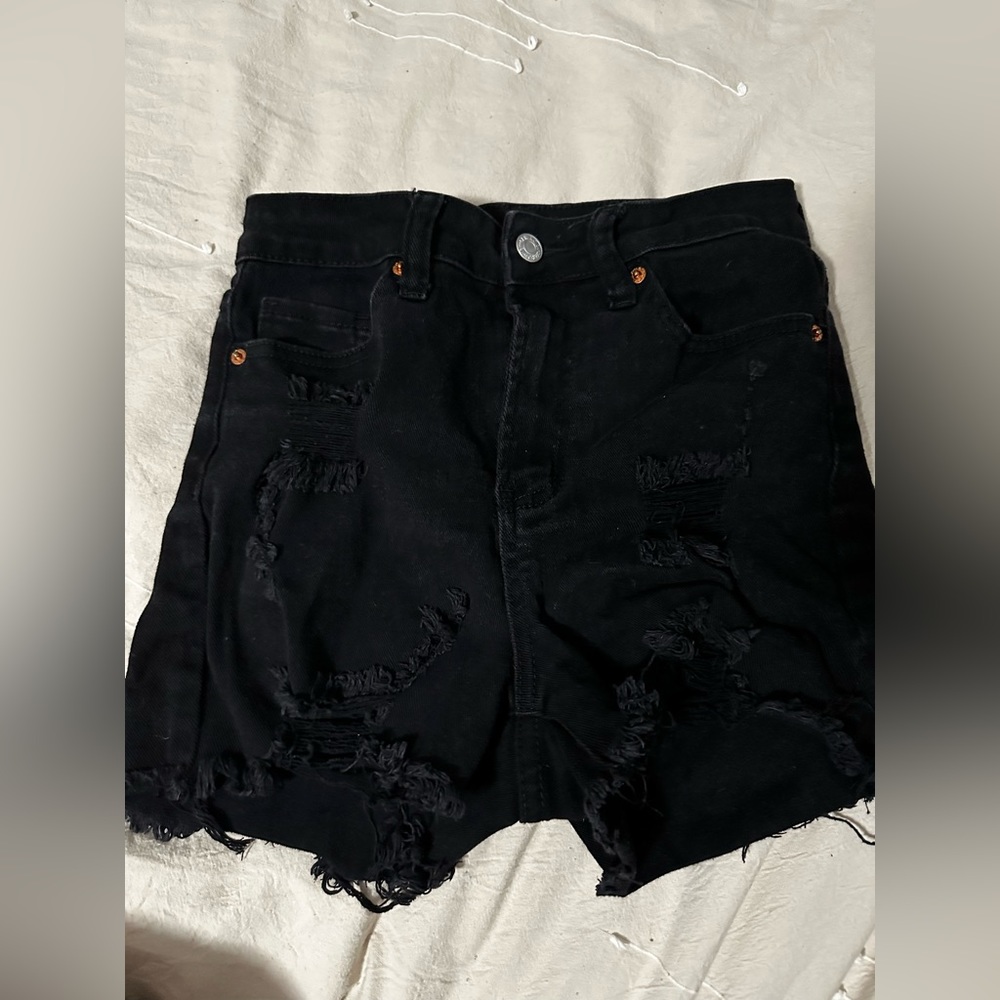 High rise shorts